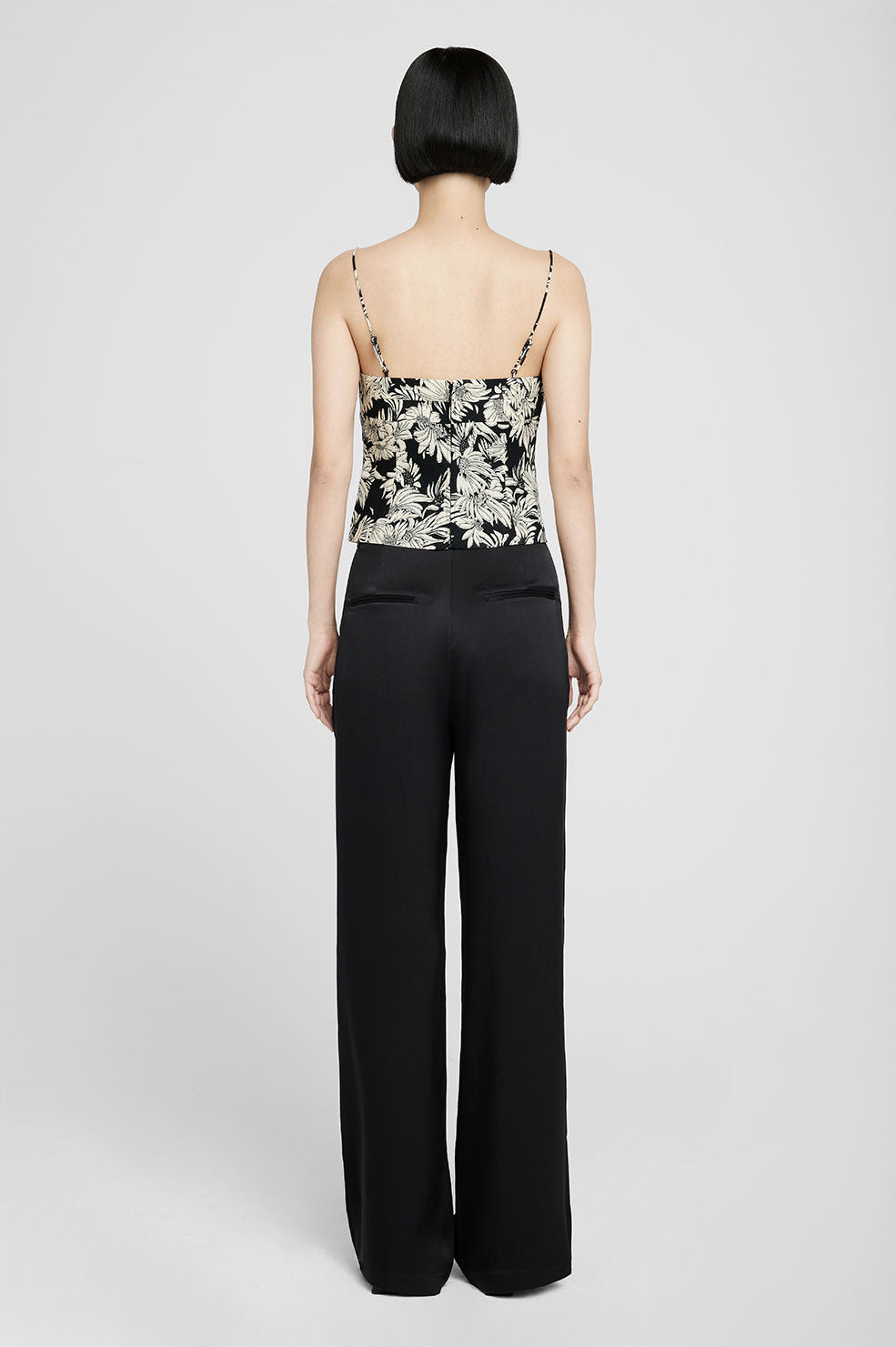 Keiran Top - Black Floral Print