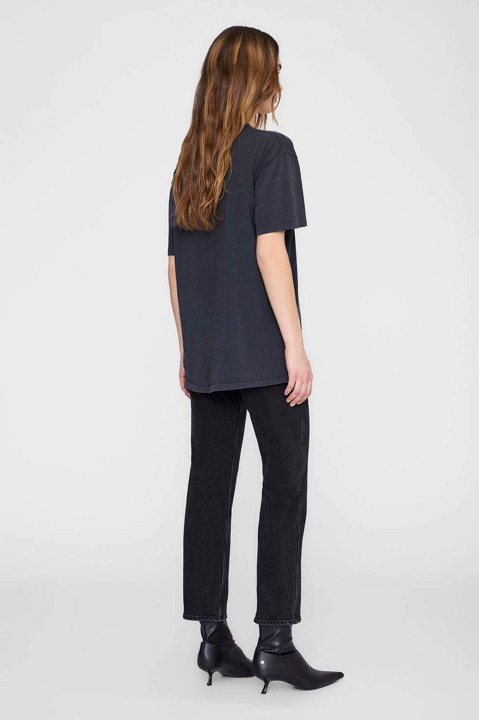 Kent Tee Eagle - Washed Black View 5