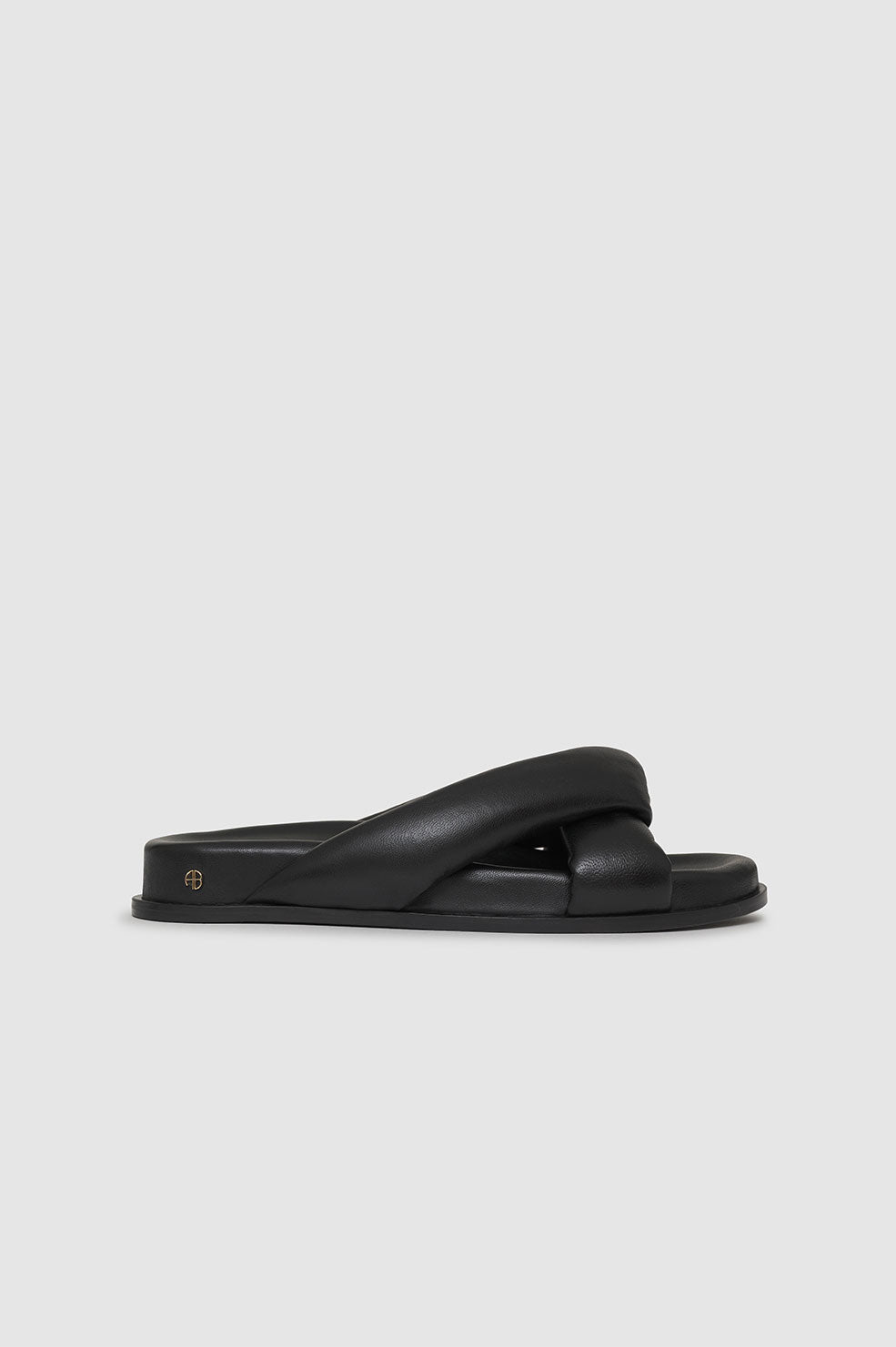 ANINE BING Kiva Slides - Black