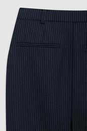 ANINE BING Kora Skirt - Navy Pinstripe