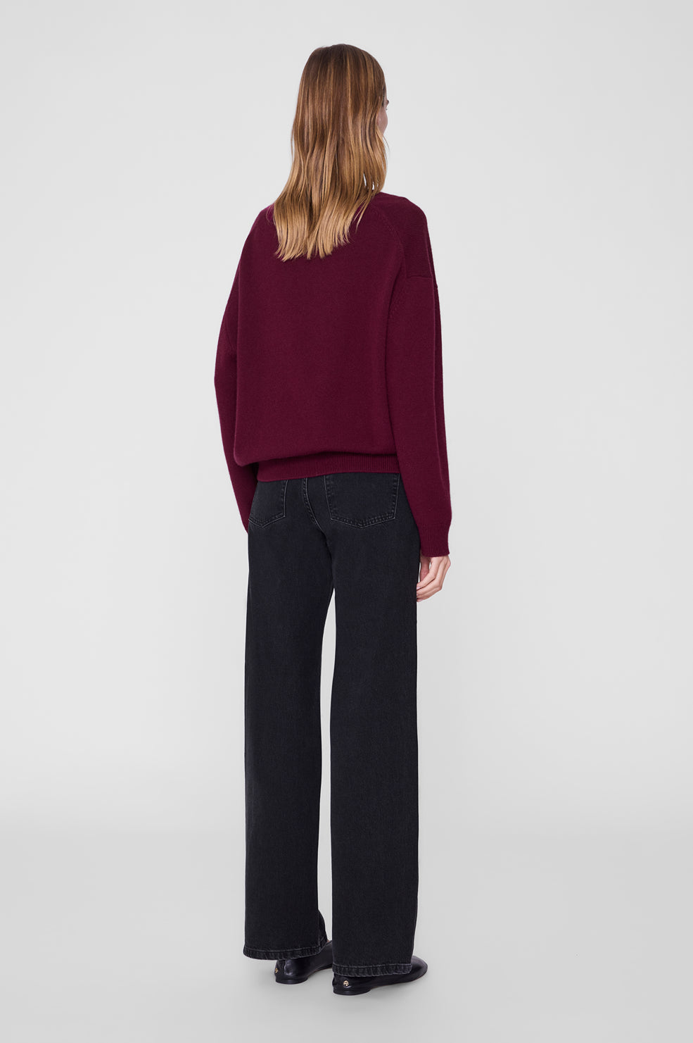 Lee Sweater - Burgundy