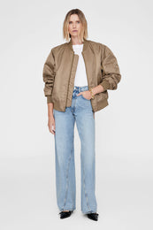 ANINE BING Leon Bomber - Sepia