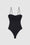ANINE BING Lera Bodysuit - Black