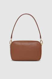 ANINE BING Lili Bag - Cognac Pebbled