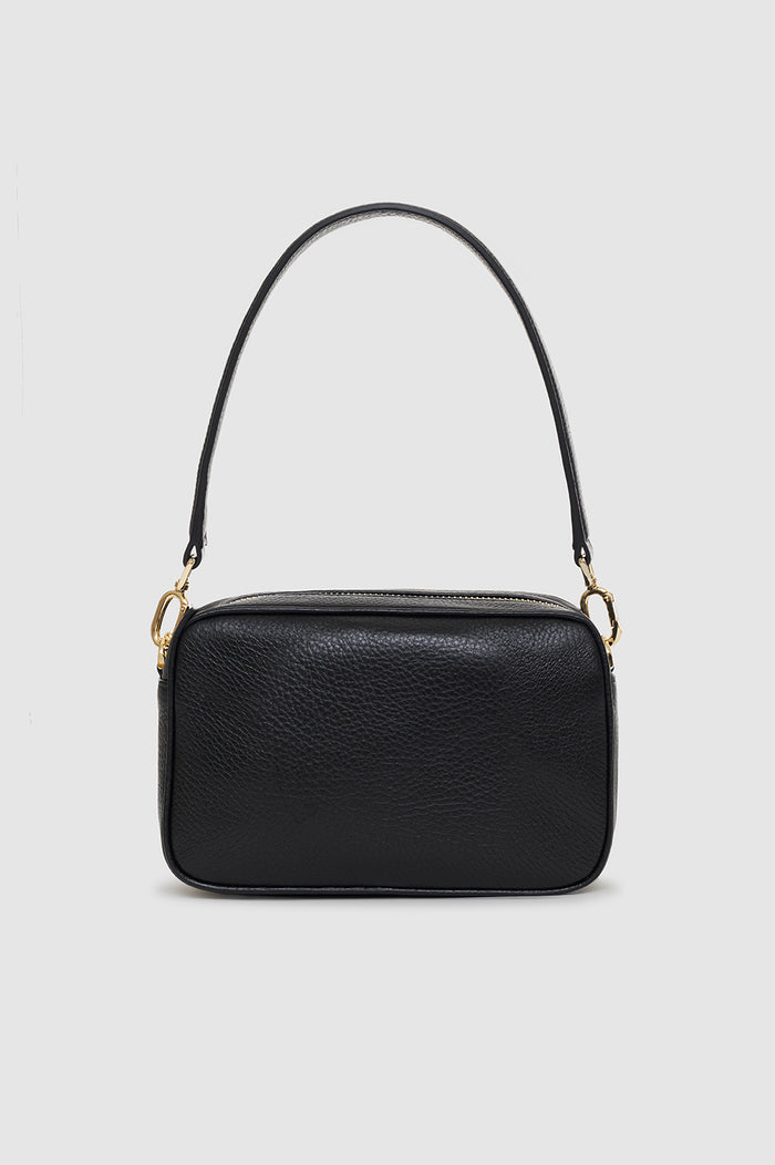 ANINE BING Lili Bag - Black Pebbled