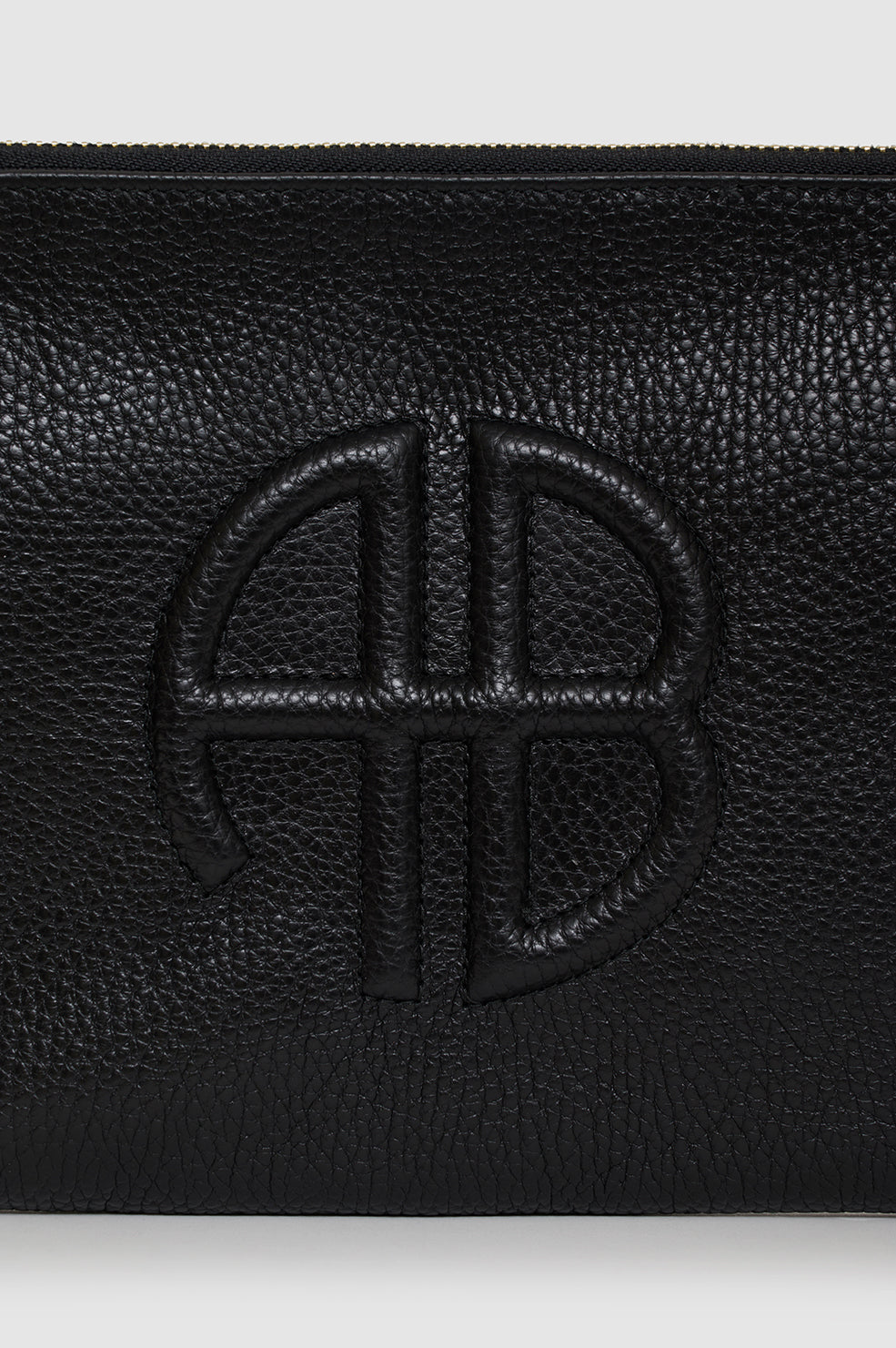 Lili Pouch - Natural Canvas With Black View 5