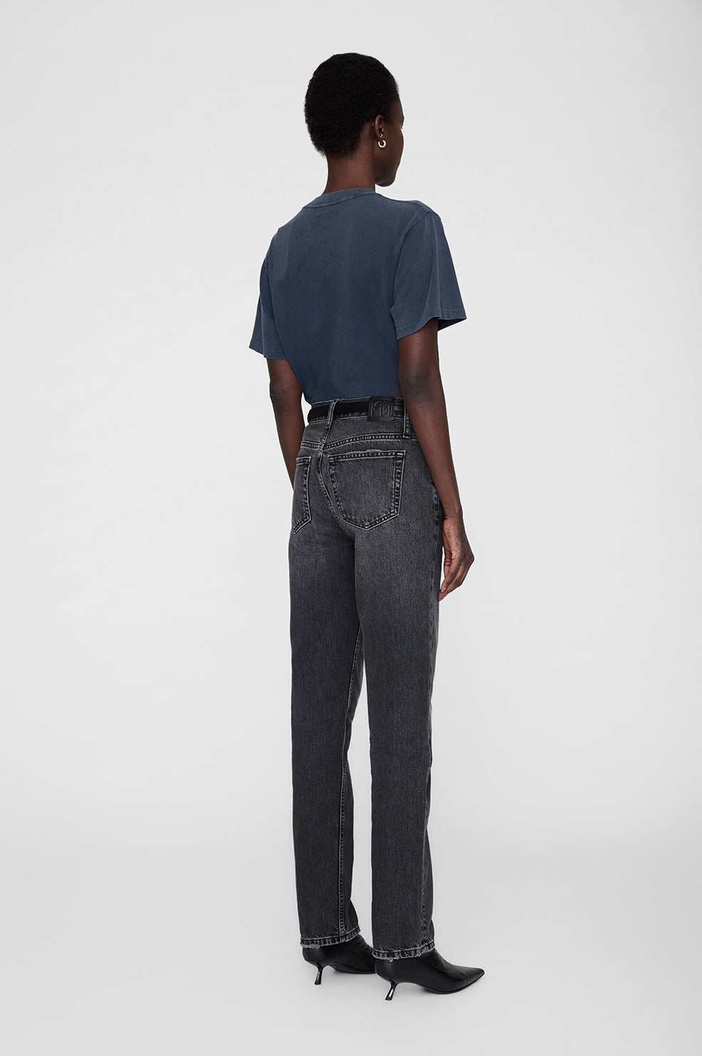 Lili Tee Horse - Washed Black View 5