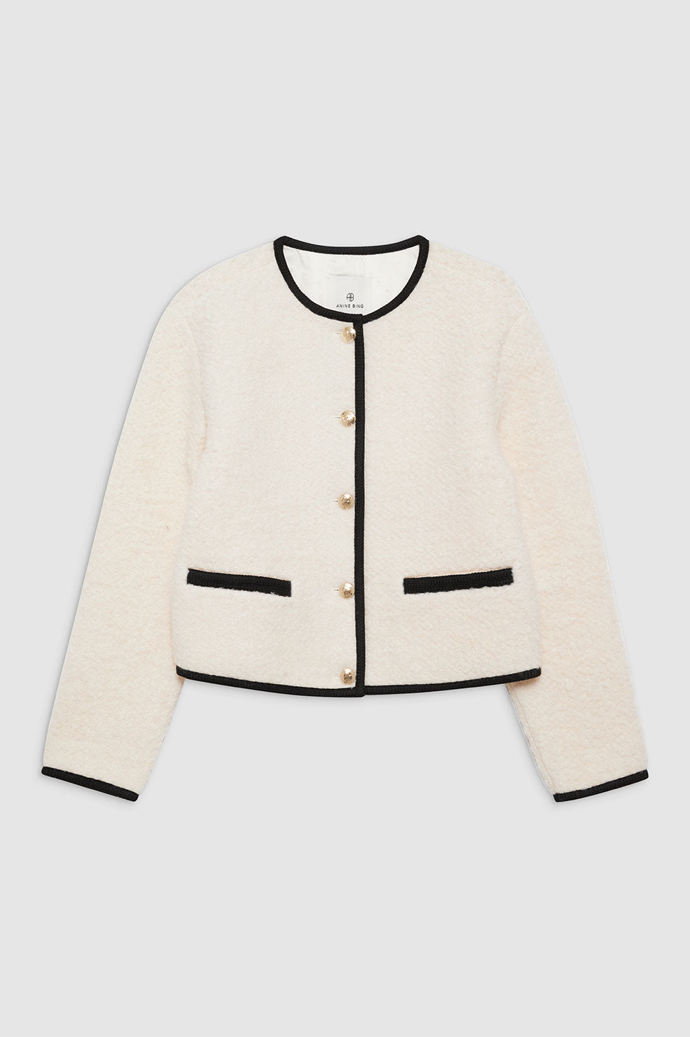 Logan Jacket - Ivory View 3