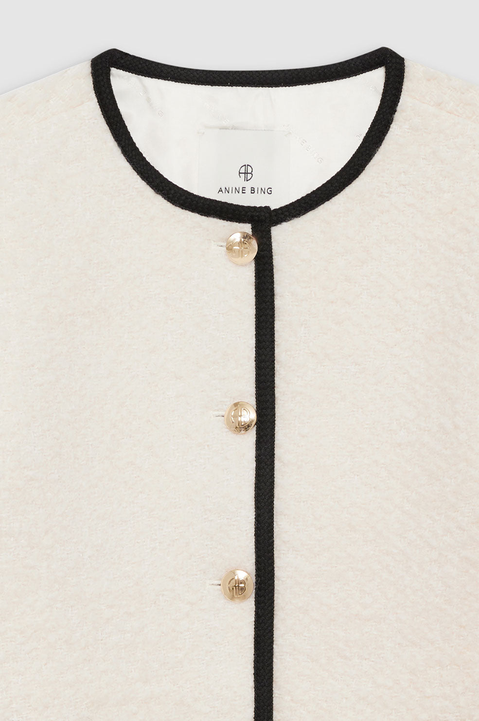 Logan Jacket - Ivory View 4