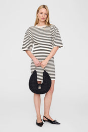 ANINE BING Lou Bag Monogram - Black