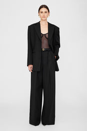 ANINE BING Lou Trouser - Black