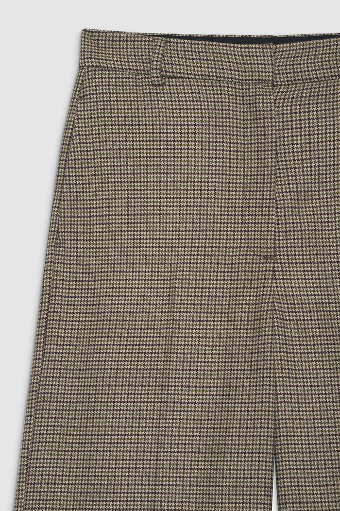 ANINE BING Lyra Trouser - Mini Houndstooth