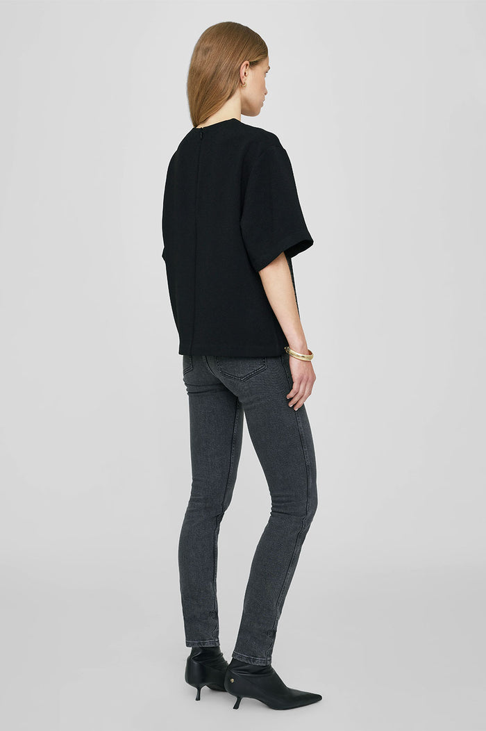 ANINE BING Maddie Top - Black