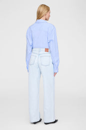 ANINE BING Manon Jean - Ultra Bleached - On Model Back 