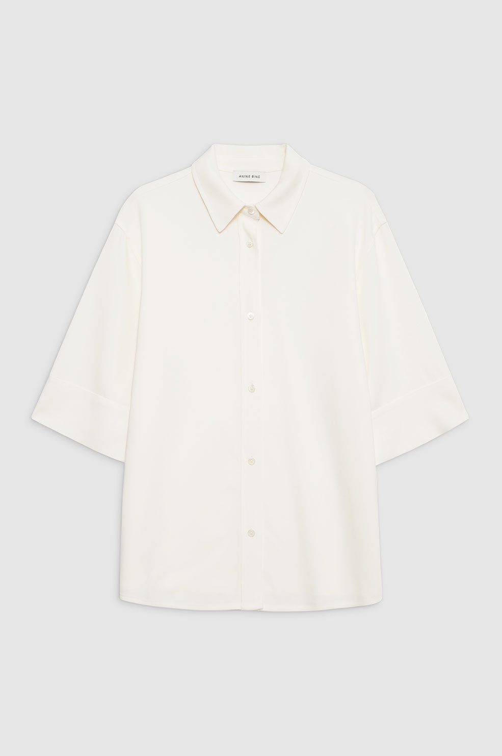 ANINE BING Mary Shirt - Ivory