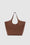 ANINE BING Medium Lili Tote - Cognac Pebbled