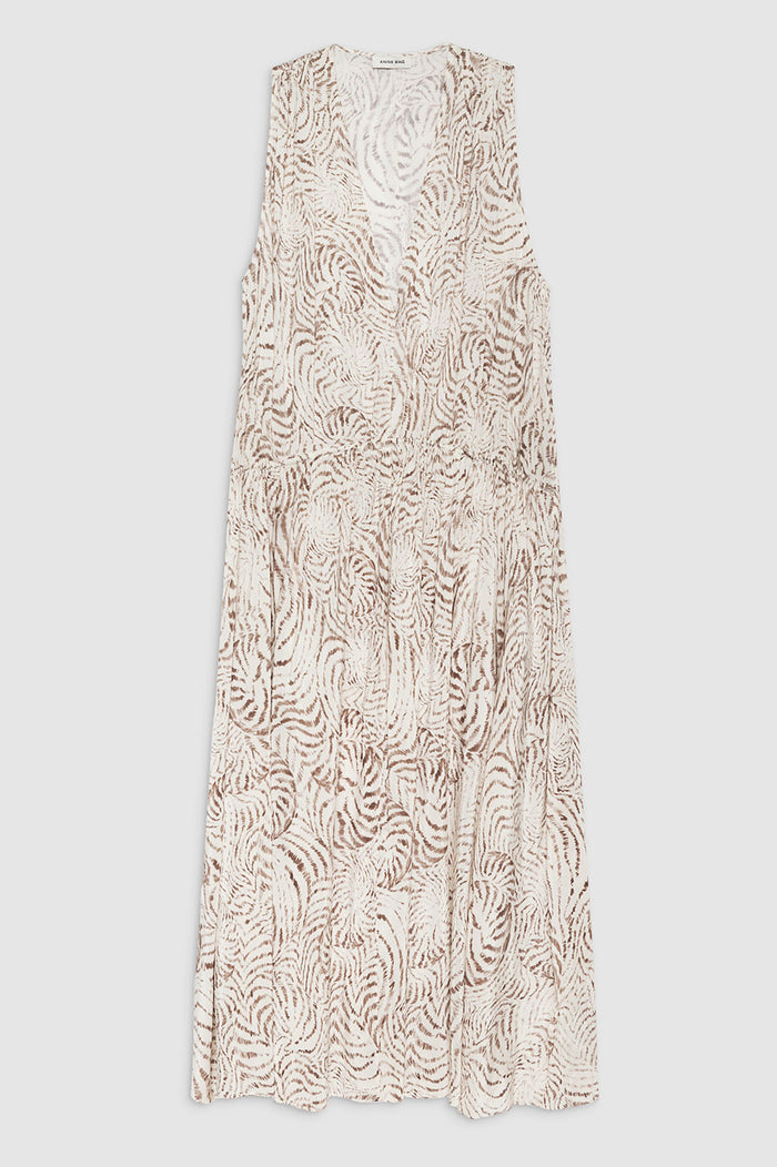 ANINE BING Mia Dress - Sand Seashell Print