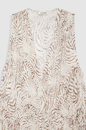 ANINE BING Mia Dress - Sand Seashell Print