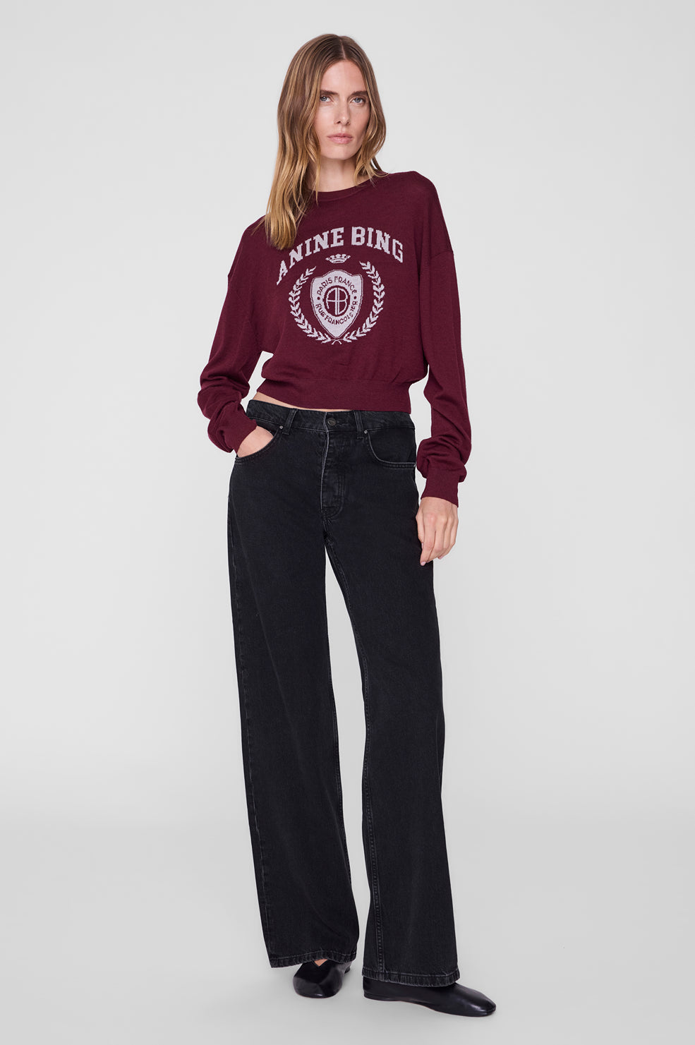 Mia Sweater - Burgundy
