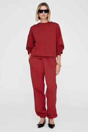 ANINE BING Miles Sweatshirt - Washed Red