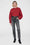 ANINE BING Miles Sweatshirt - Washed Red - On Model Front