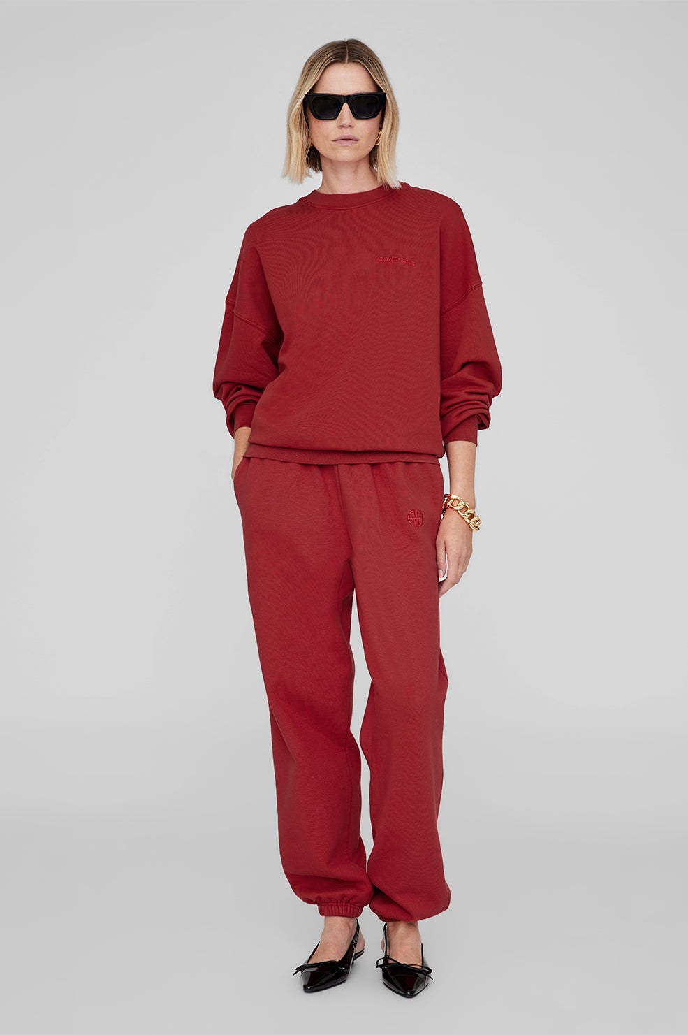 Miles Sweatshirt - Washed Red