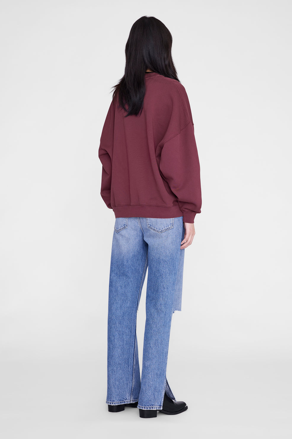 Miles Sweatshirt Letterman - Sage View 2