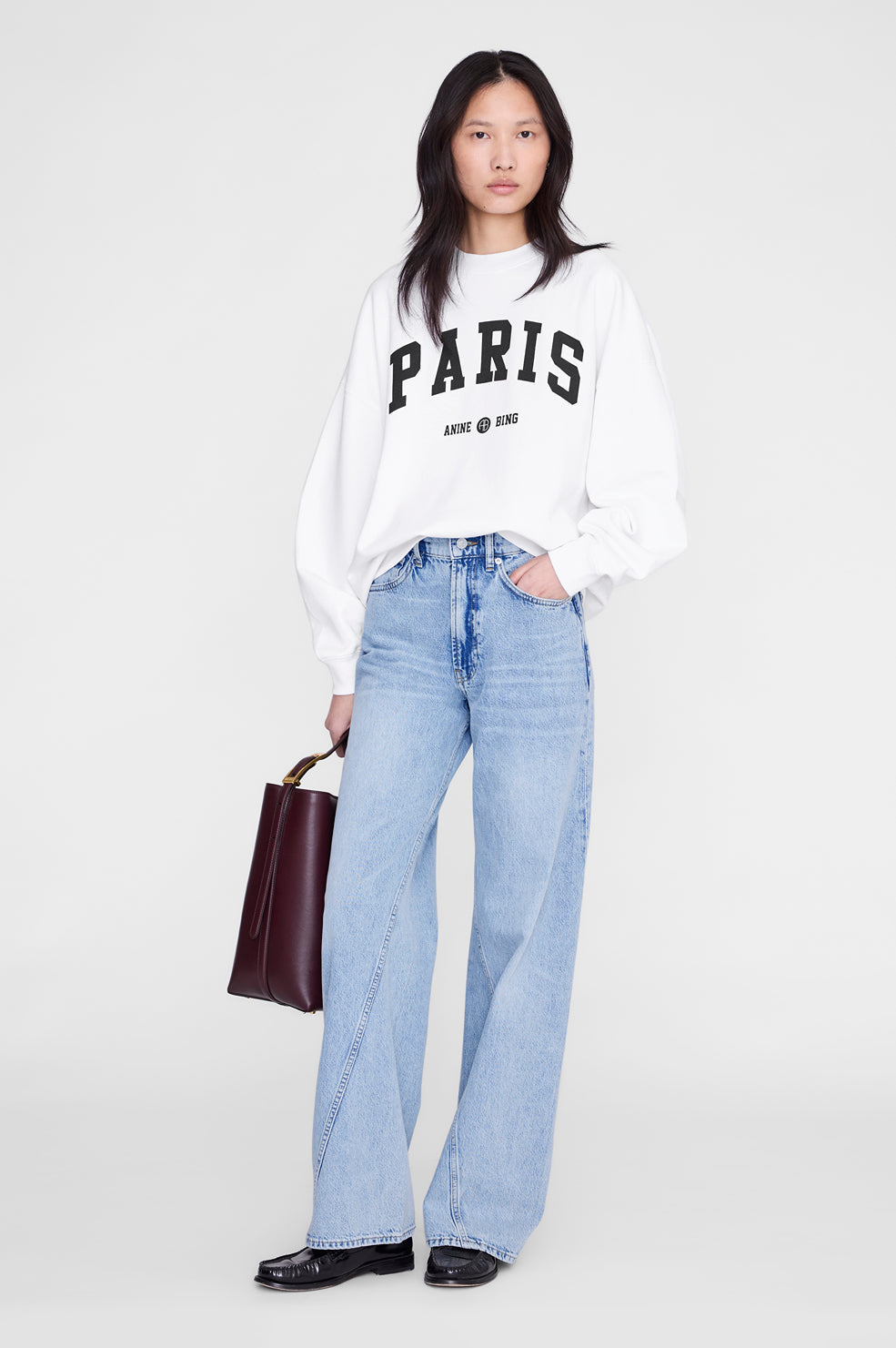 Miles Sweatshirt Paris University - White XS