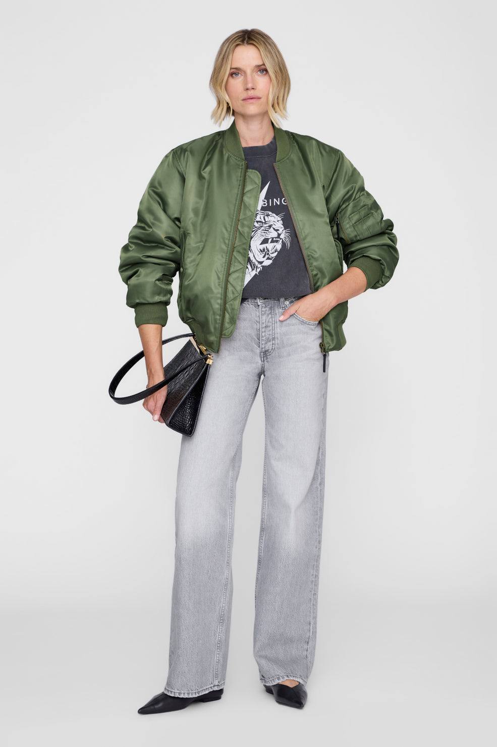 Miles Sweatshirt Collegiate - Dark Navy View 2