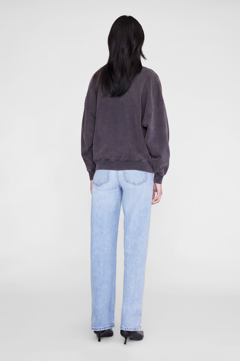 Miles Sweatshirt Tiger Bing - Washed Black View 5