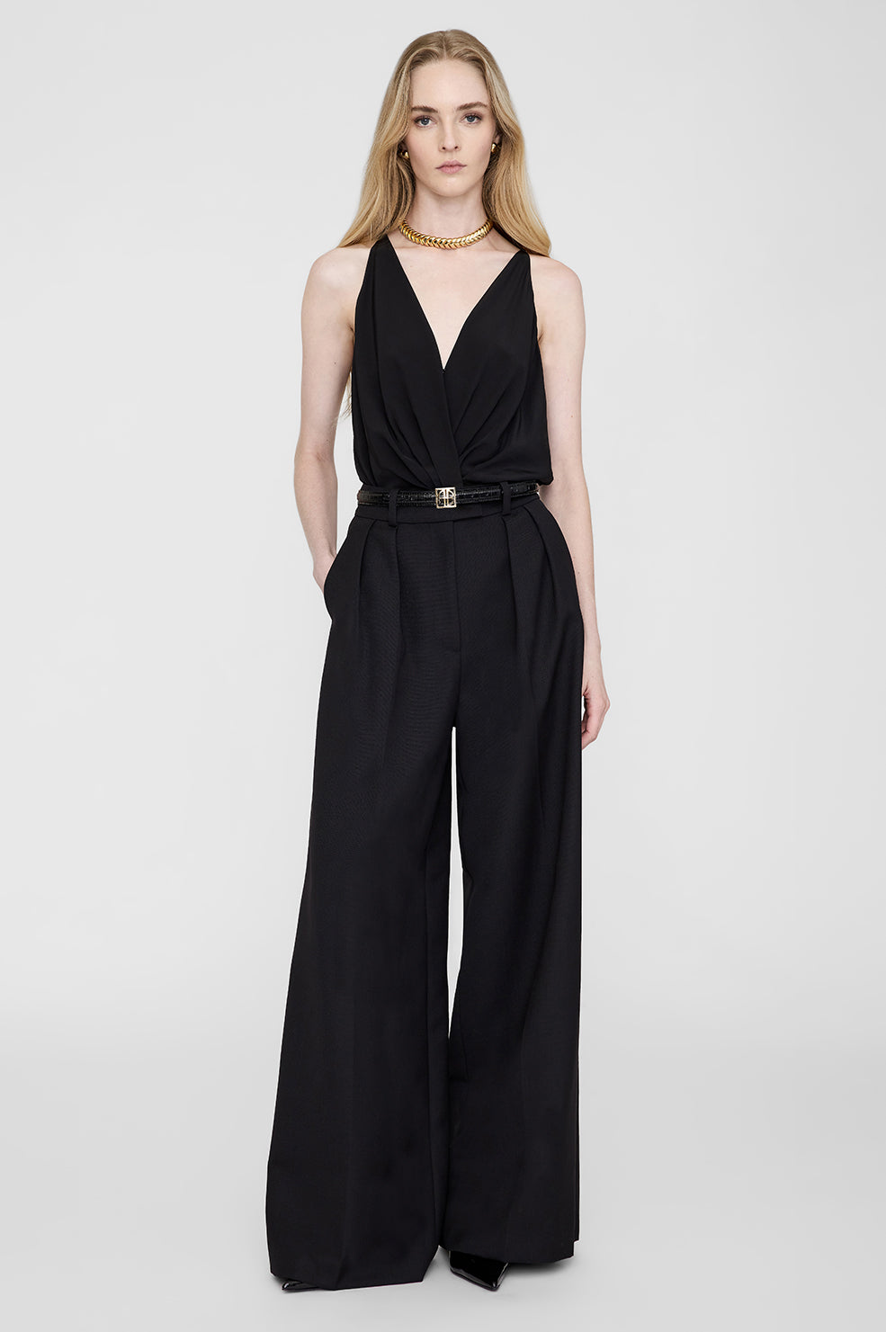 Monogram Belt - Black View 2