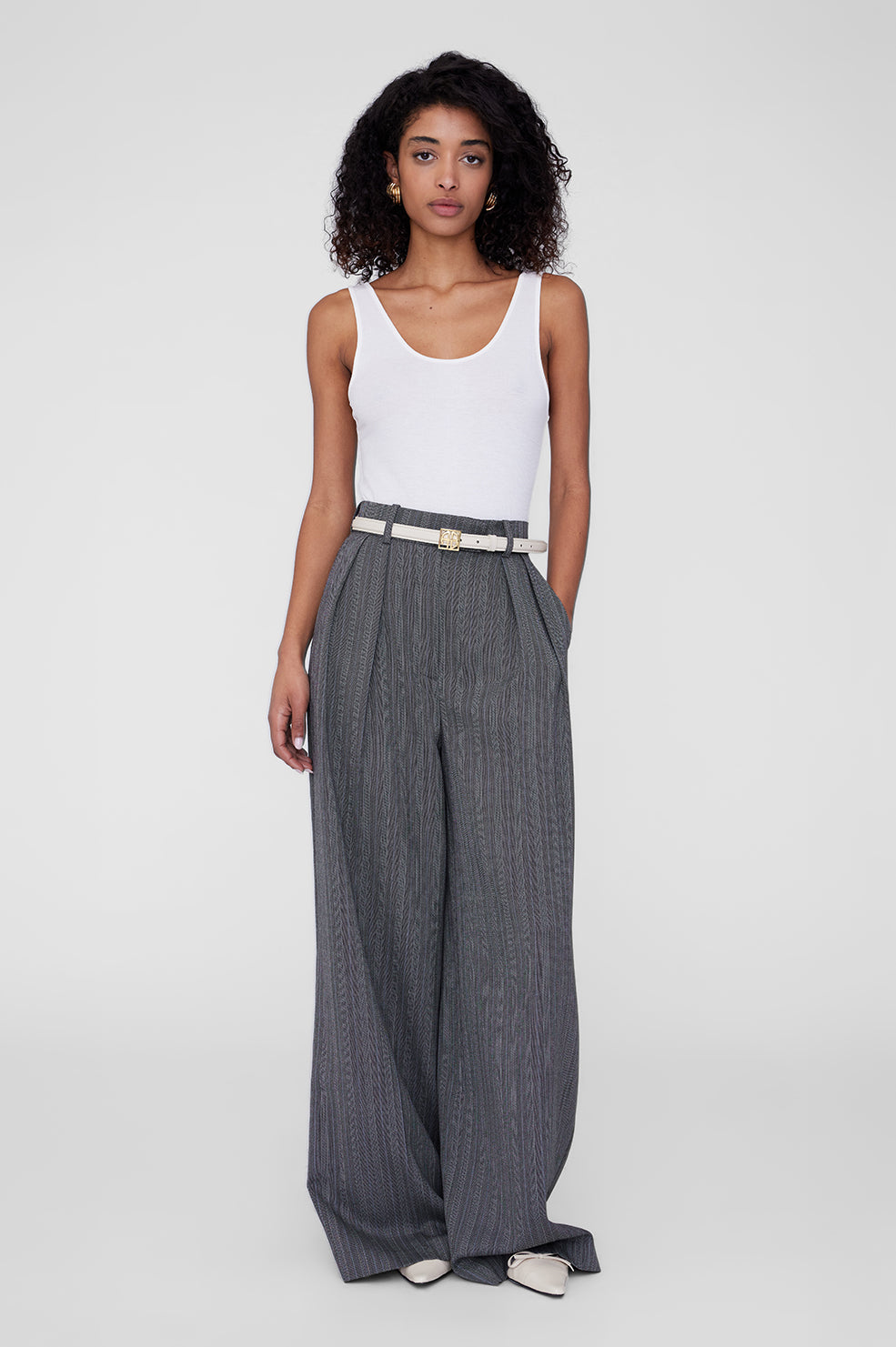 Monogram Belt - Black View 2