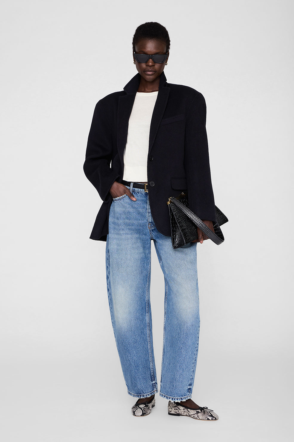 Mora Crop Sweater - Ivory