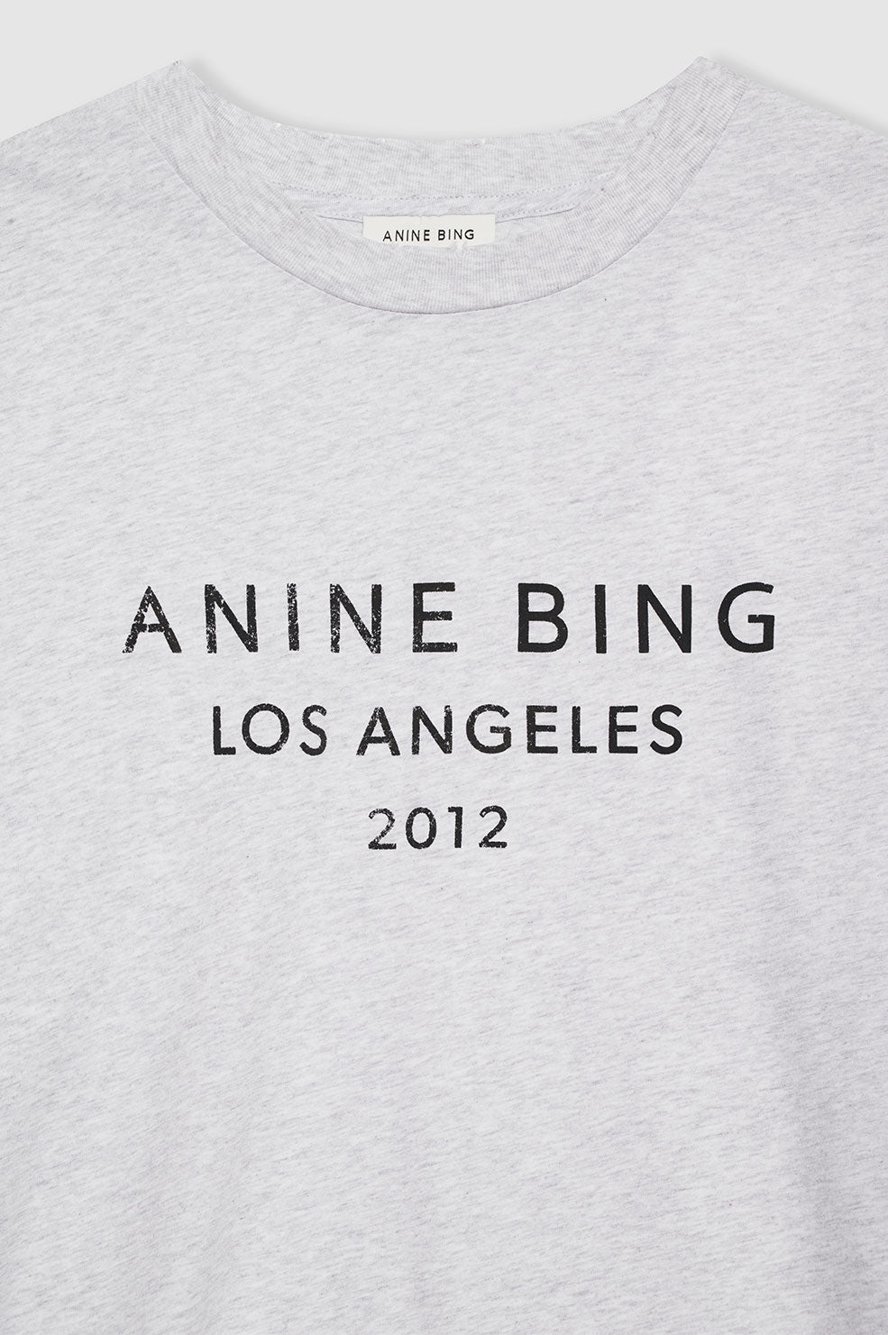 ANINE BING Myers Tee Anine Bing - Heather Grey

