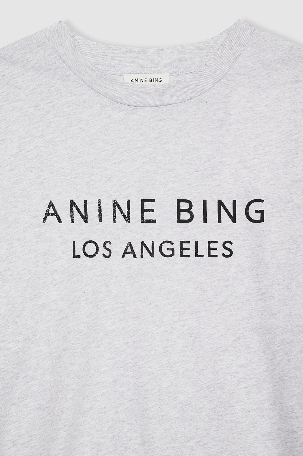 ANINE BING Myers Tee Anine Bing - Heather Grey