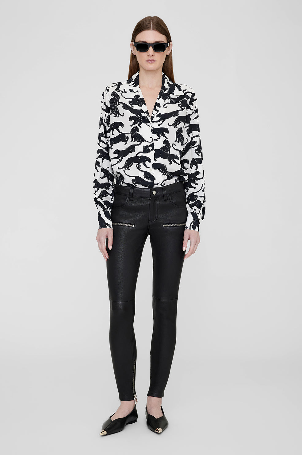 Mylah Shirt - Panther Print