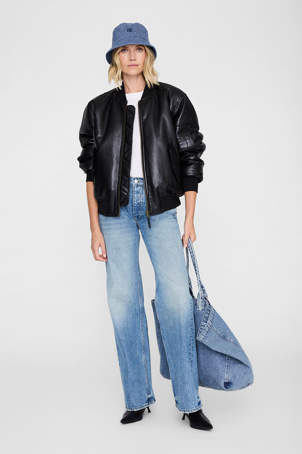 Nicks Bucket Hat - Shadow Blue View 2