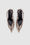 ANINE BING Nina Heels With Metal Toe Cap - Apricot Tweed