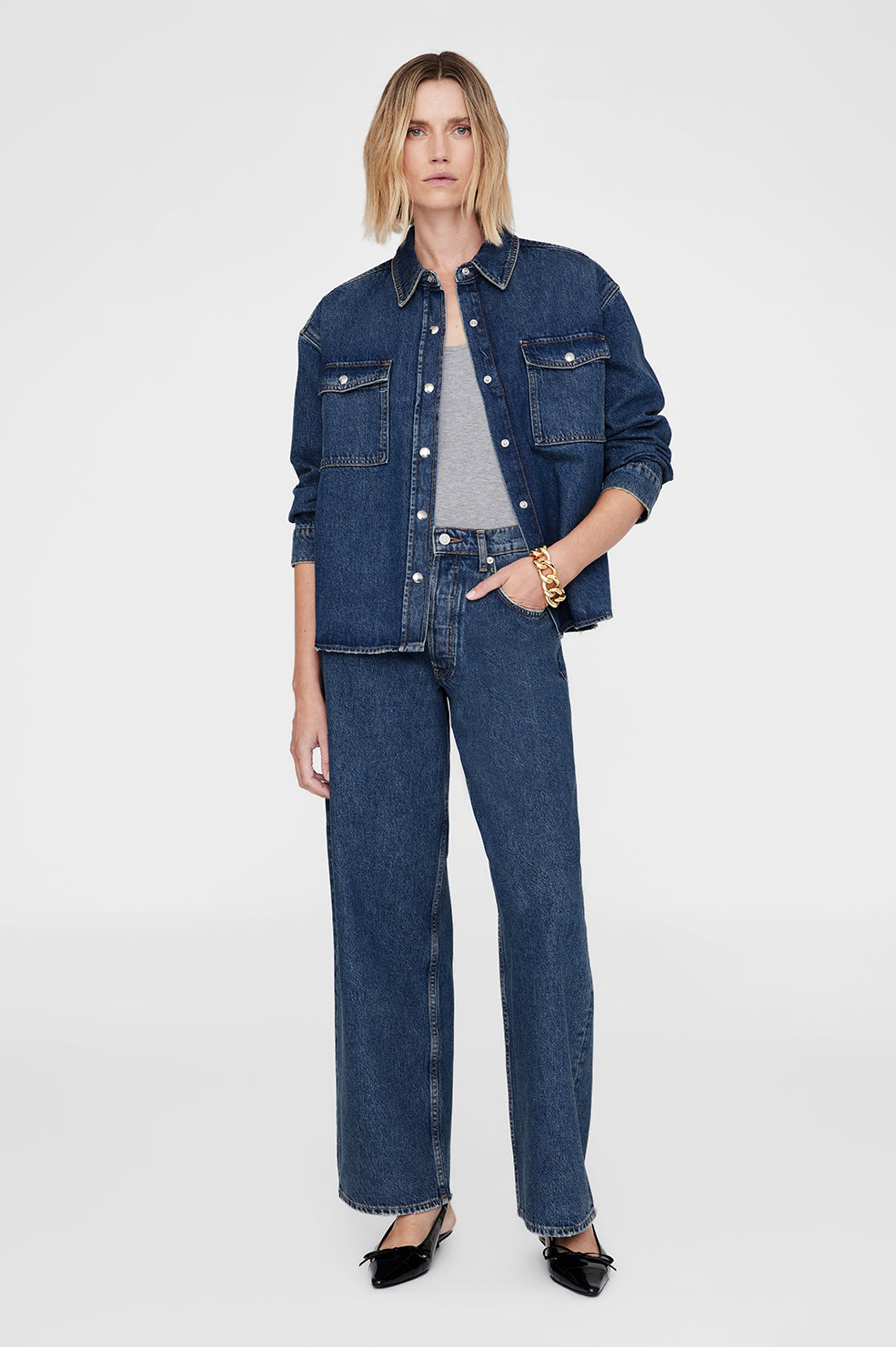 Paxton Shirt - Black And Brown Leopard View 1