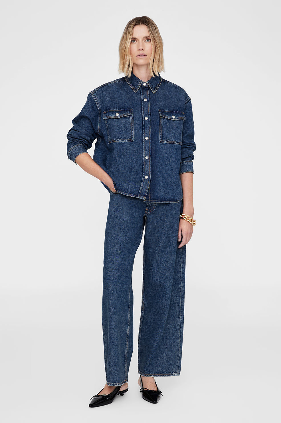 Paxton Shirt - Black And Brown Leopard View 5