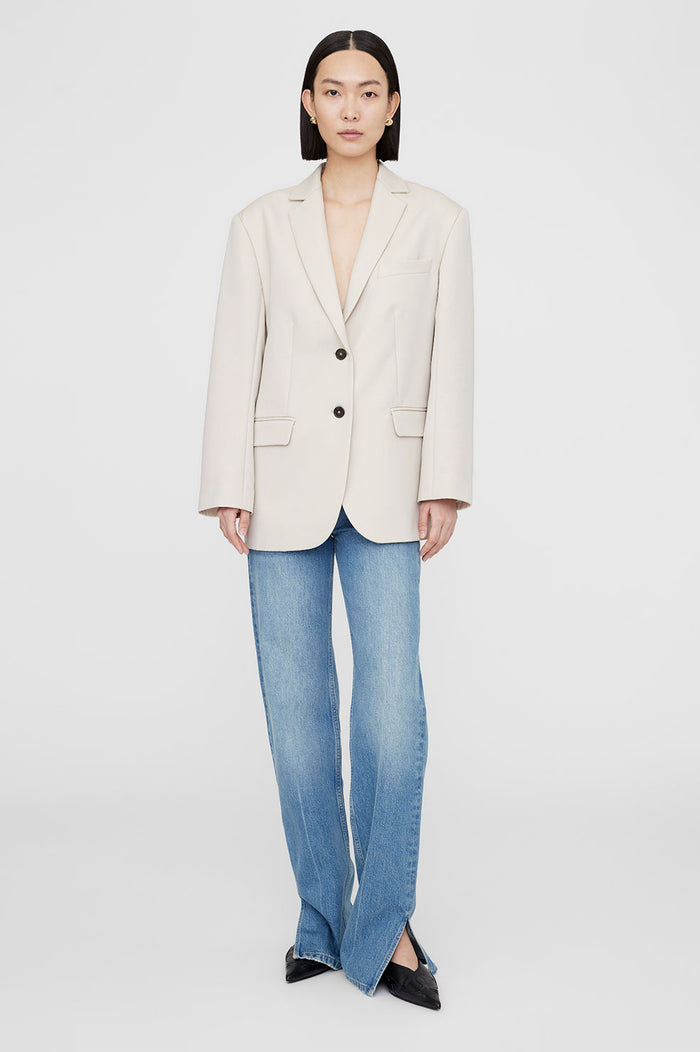 ANINE BING Quinn Blazer - Dove