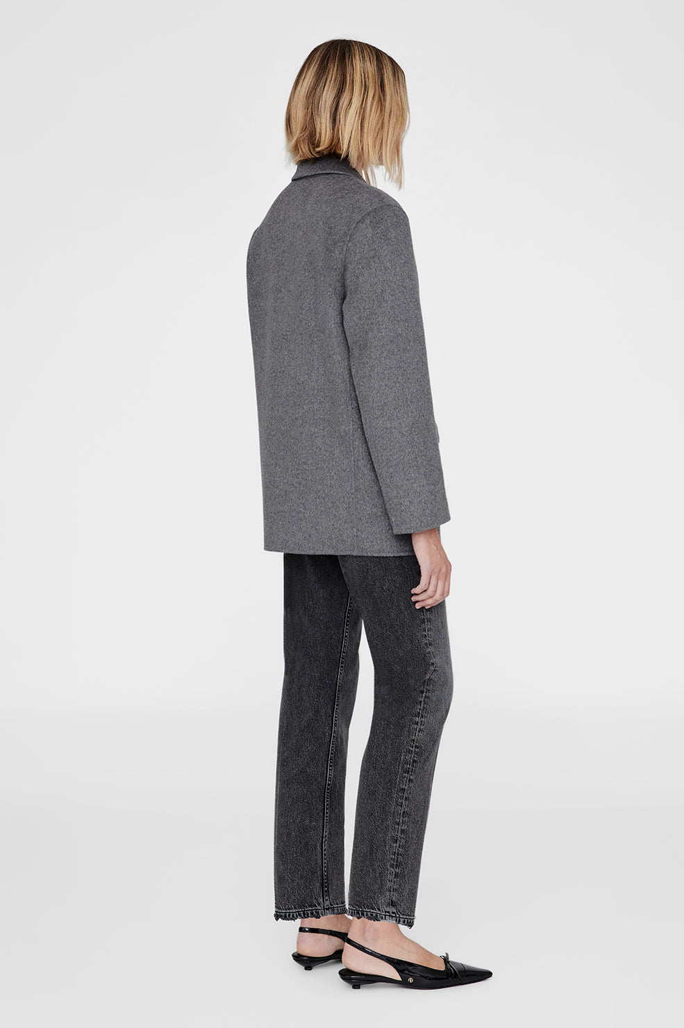 Quinn Blazer - Heather Grey XXS