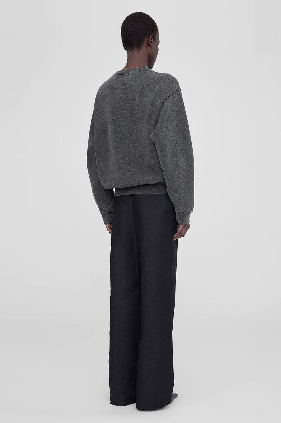 Ramona Sweatshirt University Paris  - Washed Black View 2