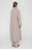 ANINE BING Randy Maxi Trench - Taupe - On Model Back