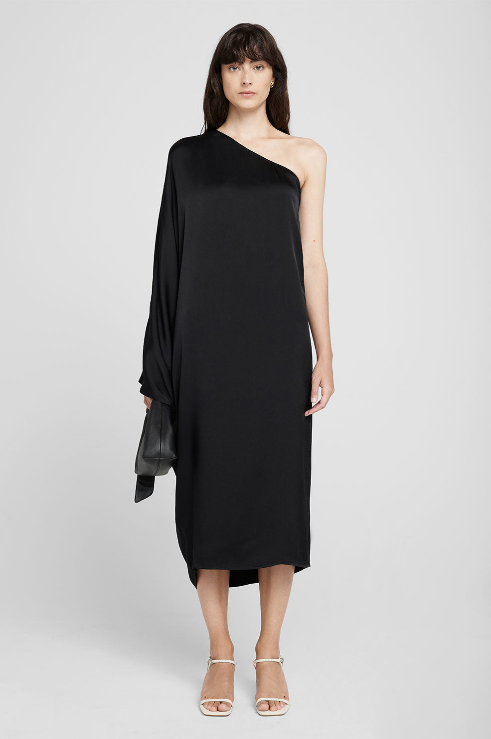 Rowan Dress - Black Silk