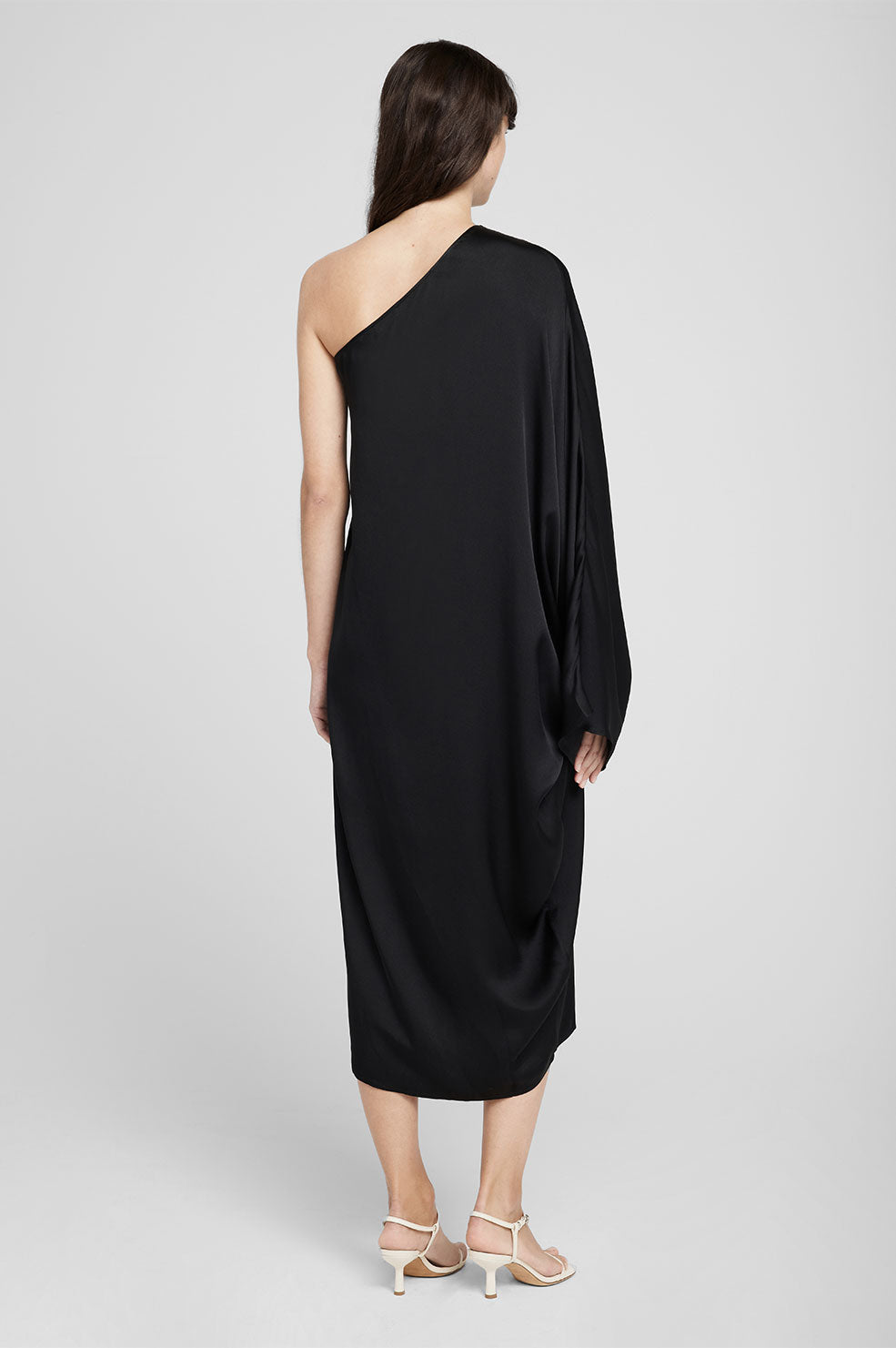 Rowan Dress - Black Silk