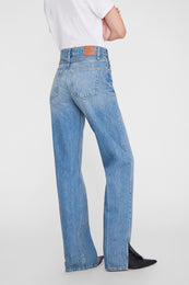 ANINE BING Roy Jean - Nordic Blue - on model back detail