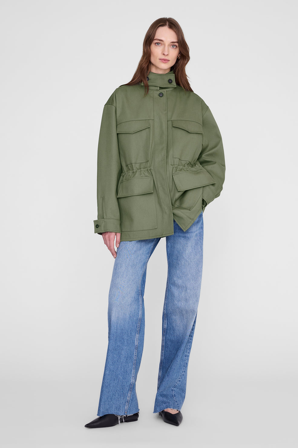 Sahara Jacket - Army Green View 2
