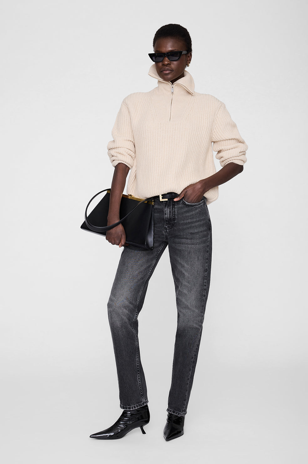 Sammy Sweater - Beige View 1