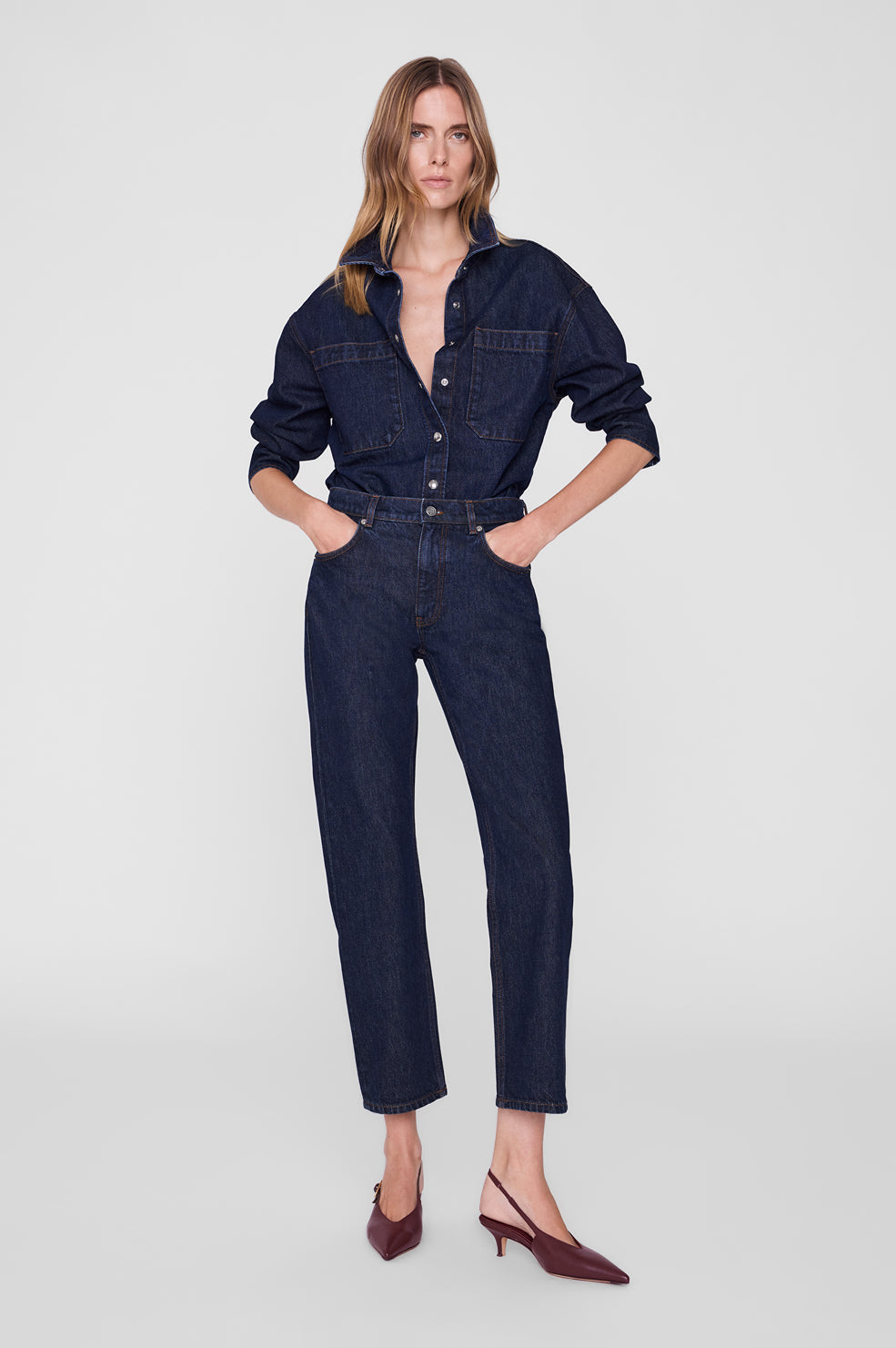 Samy Shirt - Unwashed Blue